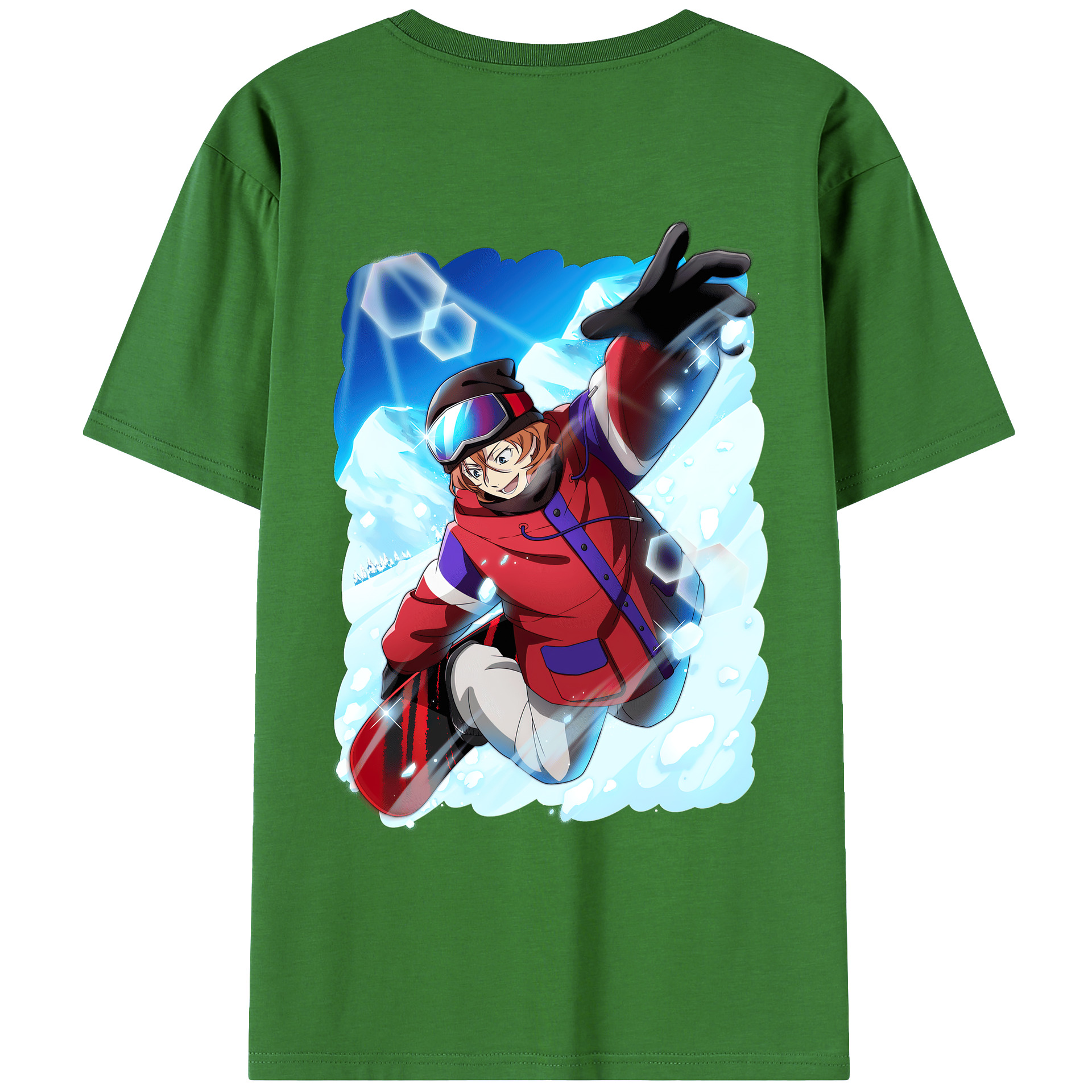 （画像用） 文豪ストレイドッグス Bungo Stray Dogs レディース半袖Tシャツ(バックプリント)